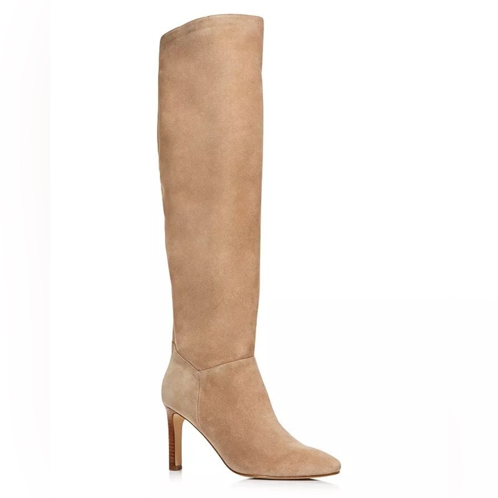 Perfect Fall Boots! Marc Fisher Suede Tall Tan Boots 6.5